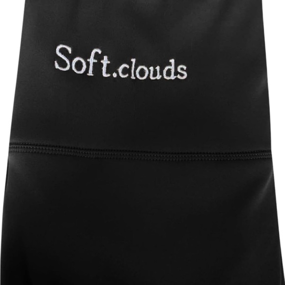 NORACORA soft clouds women’s 3XL black fuzzy,very warm NWT leggings - Picture 8 of 10